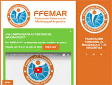 Tablet Screenshot of ffemar.com.ar
